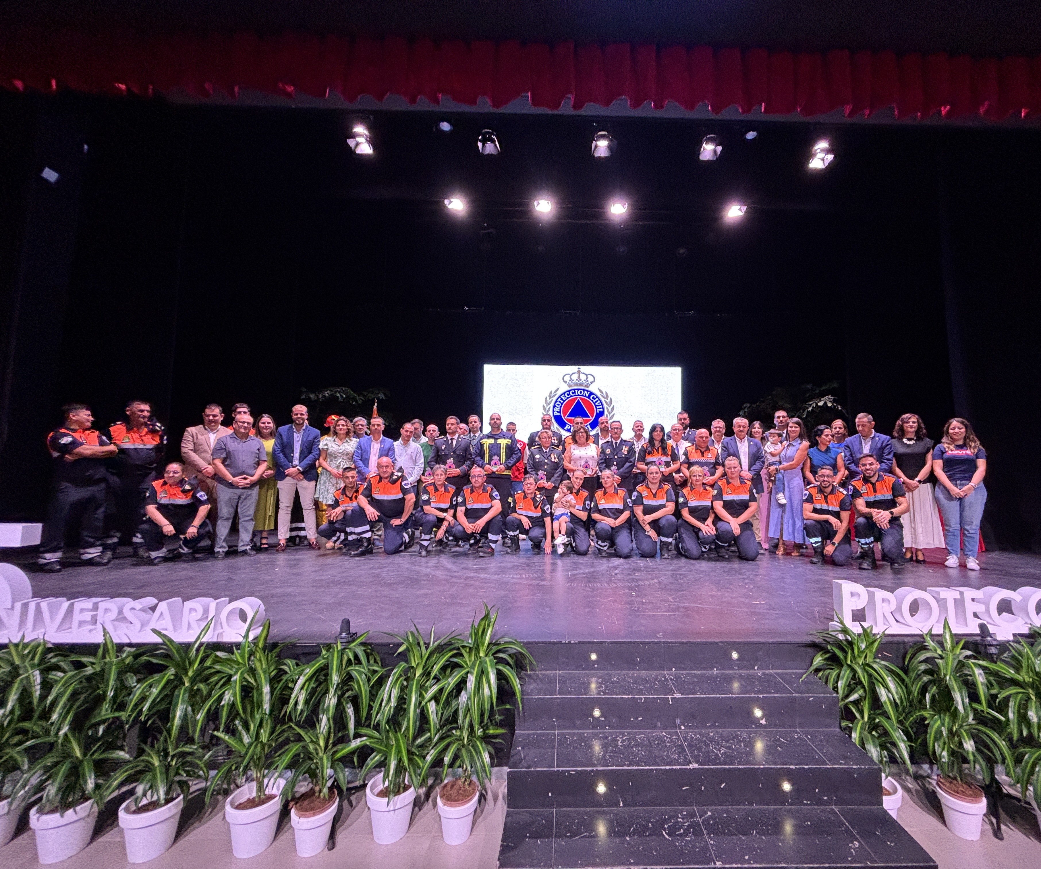 Pulpí celebra el 25º Aniversario de la Agrupación de Protección Civil con un emotivo acto institucional para homenajear el esfuerzo, la voluntad y el compromiso con nuestro municipio 