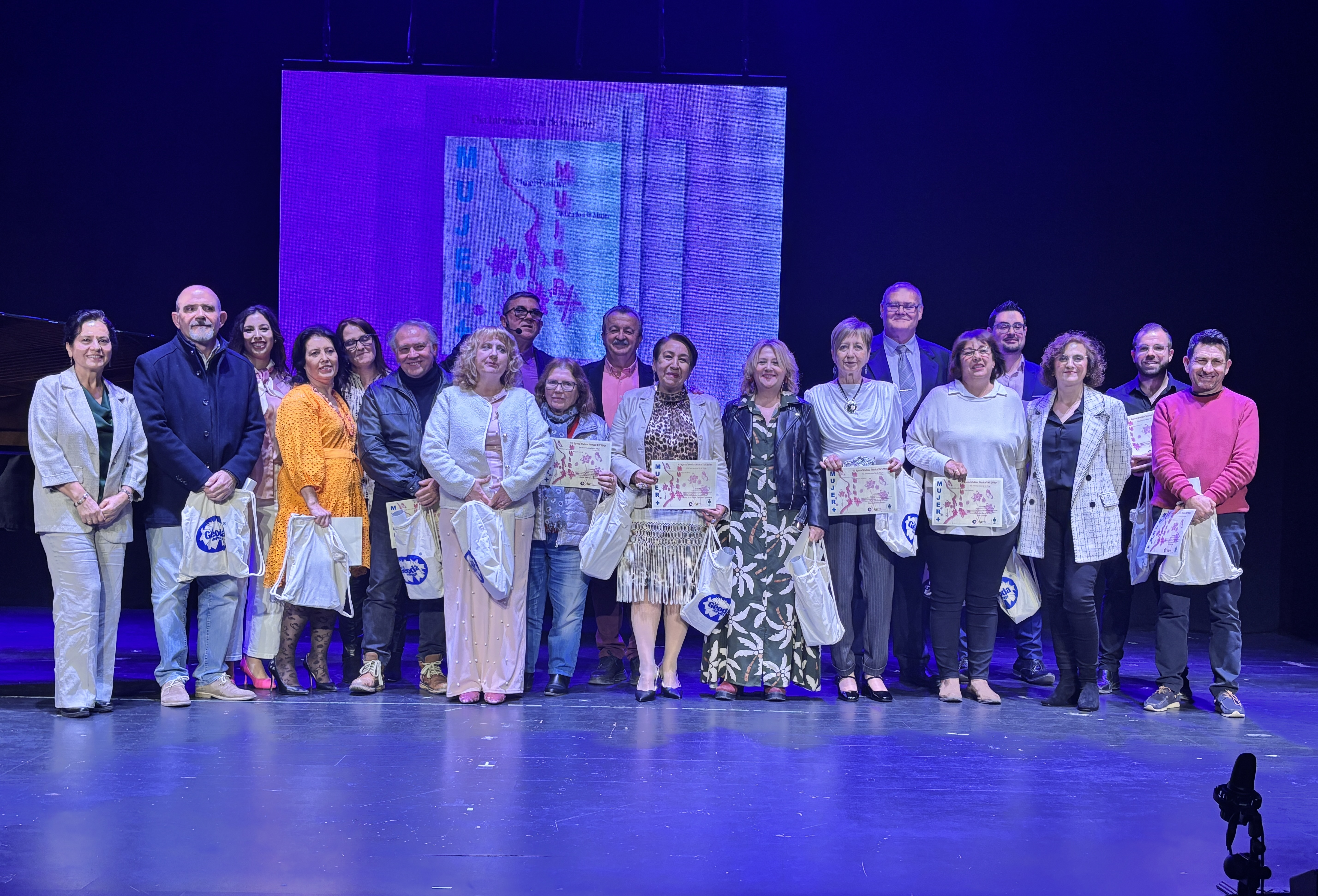 VI Gala Poético Musical “Mujer+” como colofón de los actos conmemorativos por el Día Internacional de la Mujer en Pulpí 